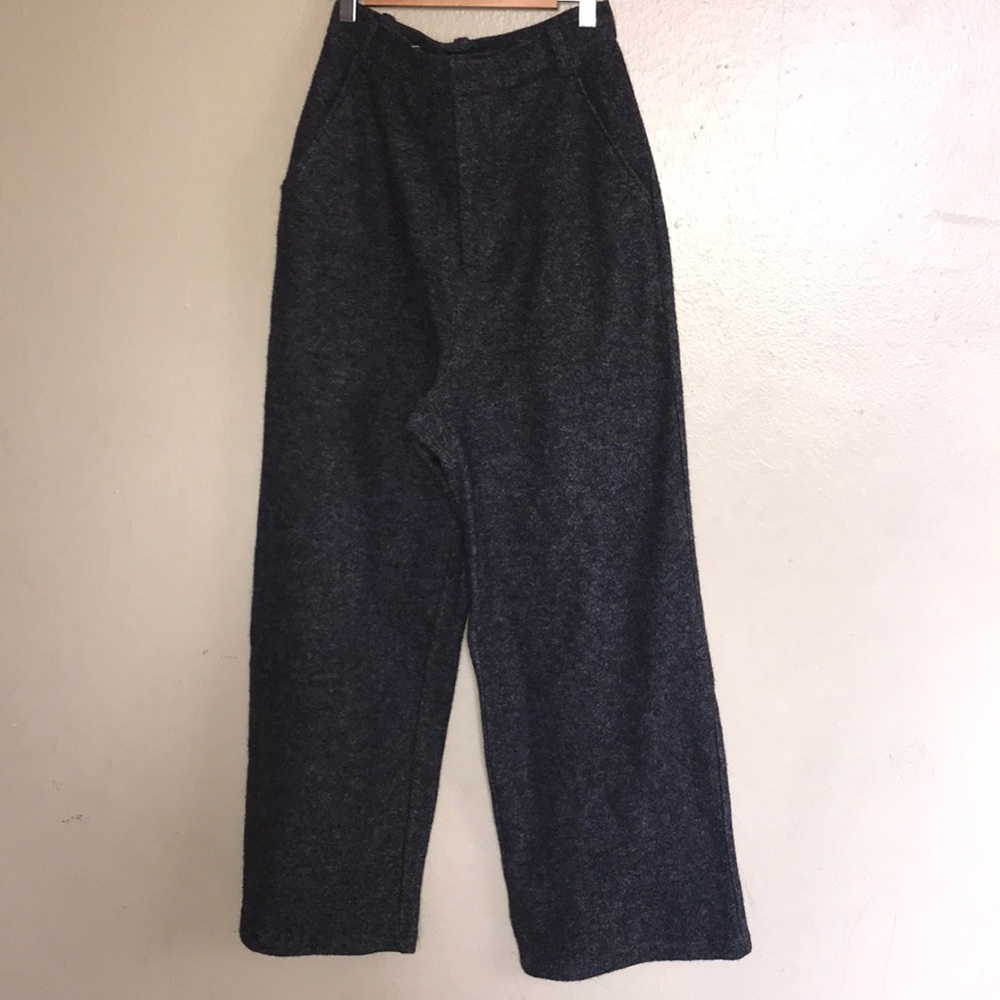 Zara women wool trousers